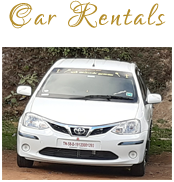 Car Rentals - Kodai Travels